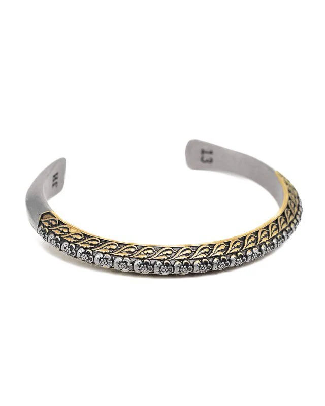 Jernhest - Acksi Bangle - Silver - Armlänk med Kurbit motiv