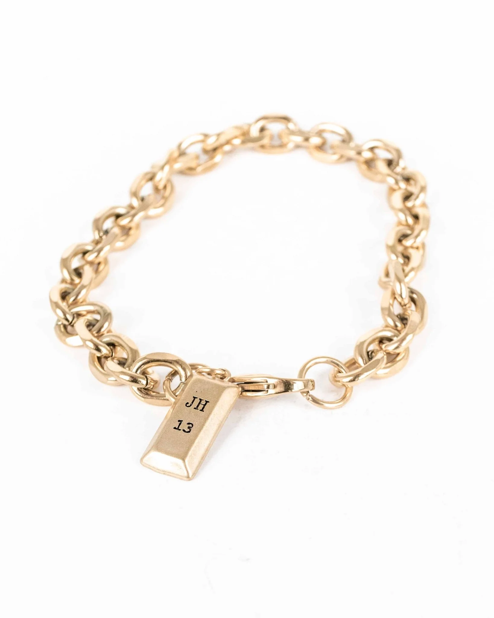 Jernhest - Armband Guld Opolerat - Ralph - Image 4
