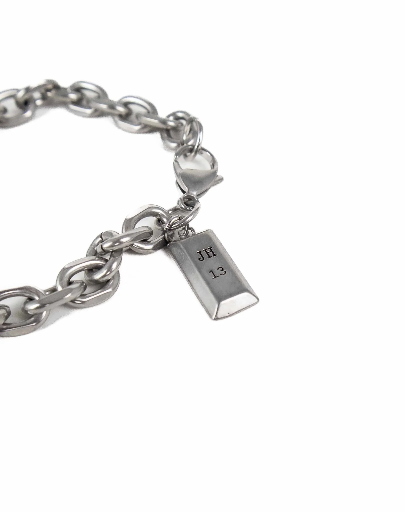 Jernhest - Armband Stål Opolerat - Ralph - Image 4