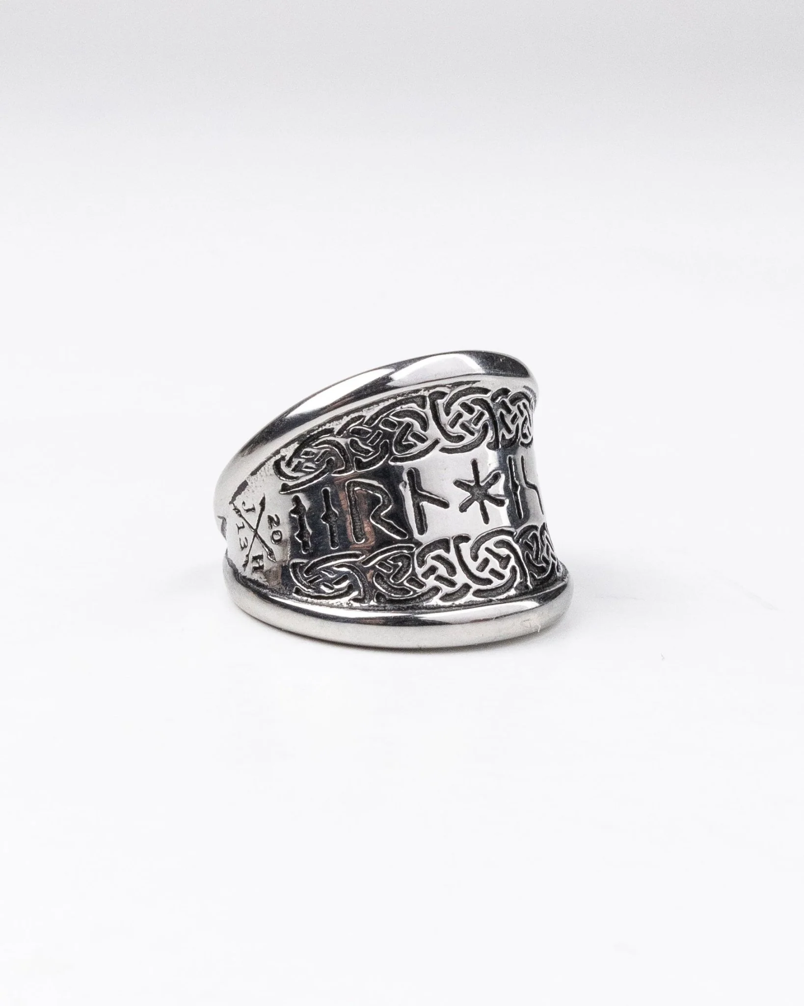 Jernhest - Balder Silver Ring - Image 3
