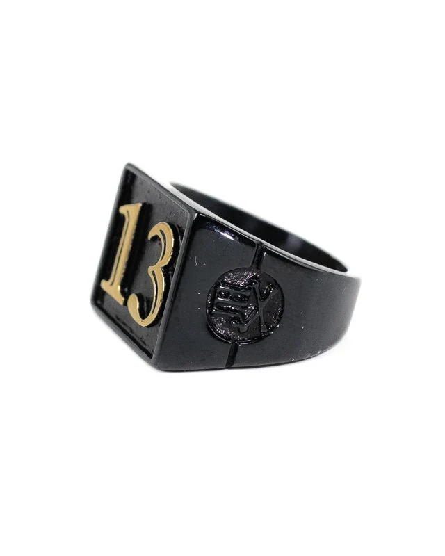 Jernhest - Brad Ring - Black - Ring med 13 - Image 4