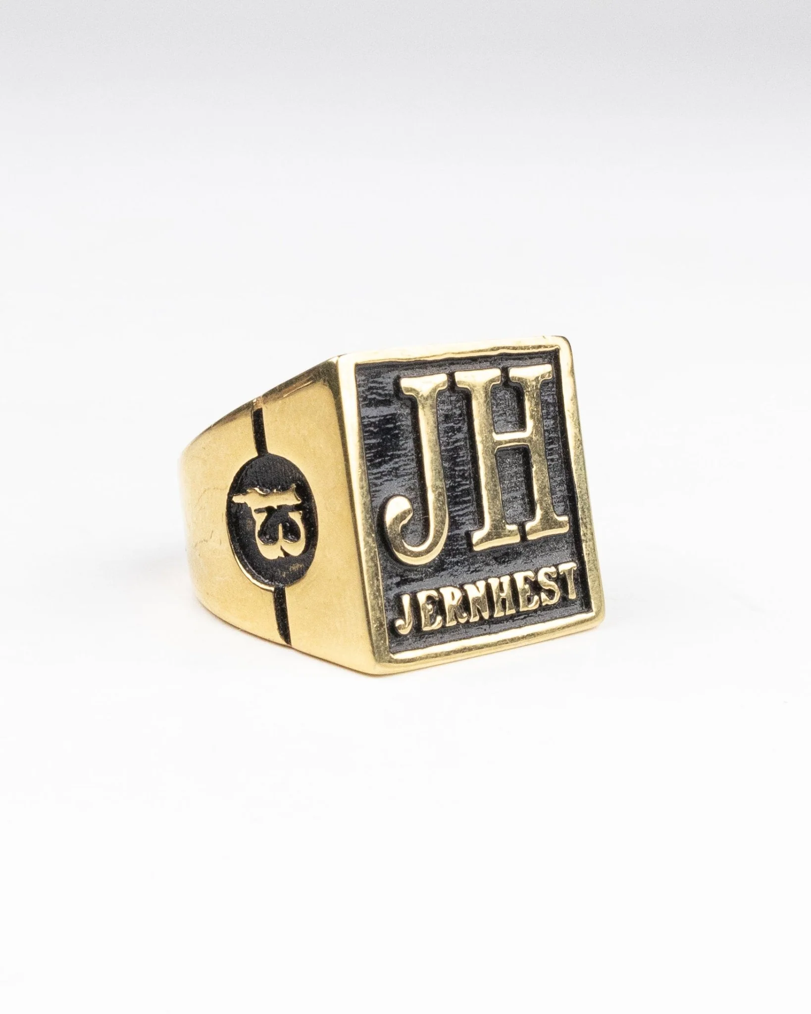 Jernhest - Brandon 13 Gold Ring - Image 3