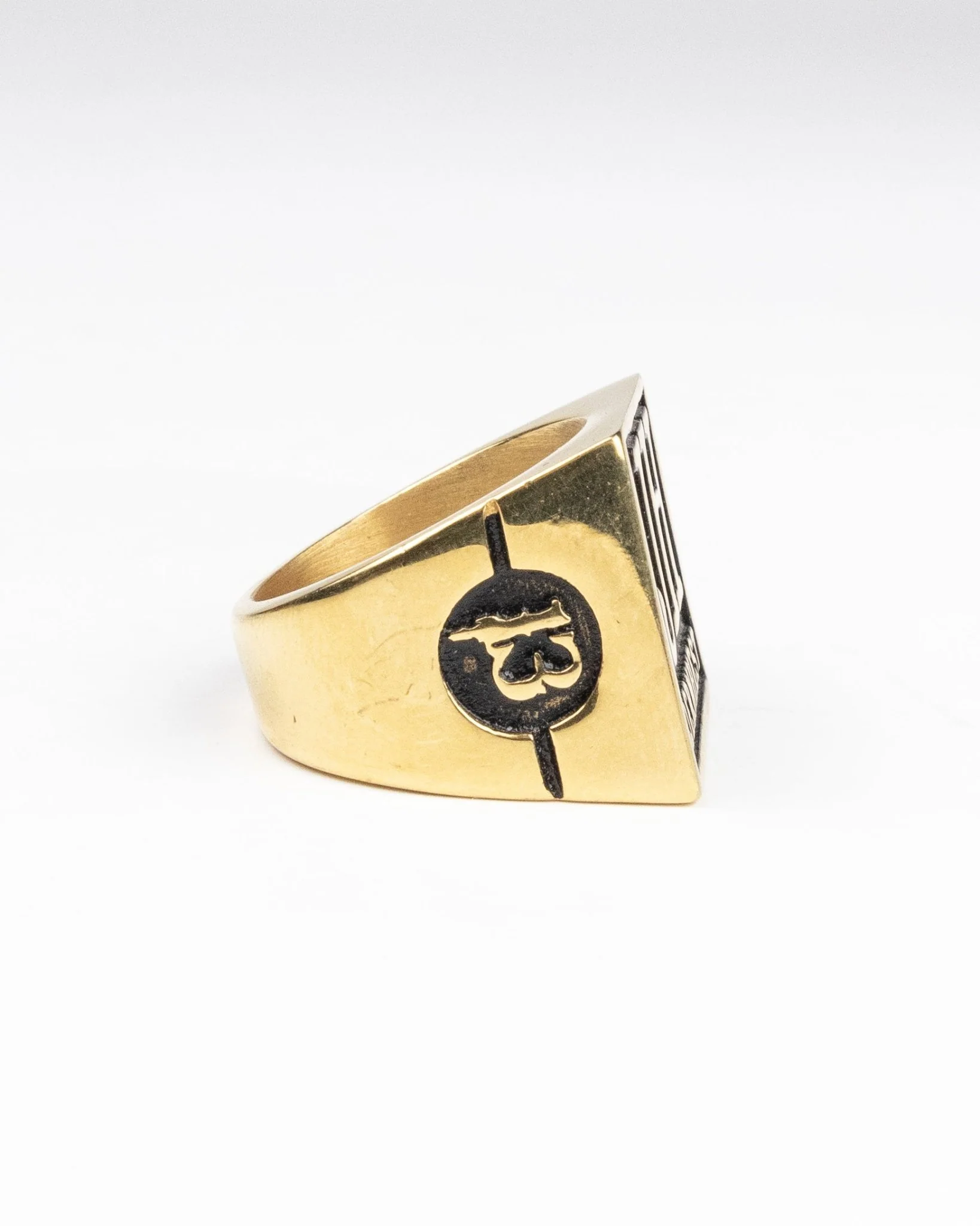 Jernhest - Brandon 13 Gold Ring - Image 4
