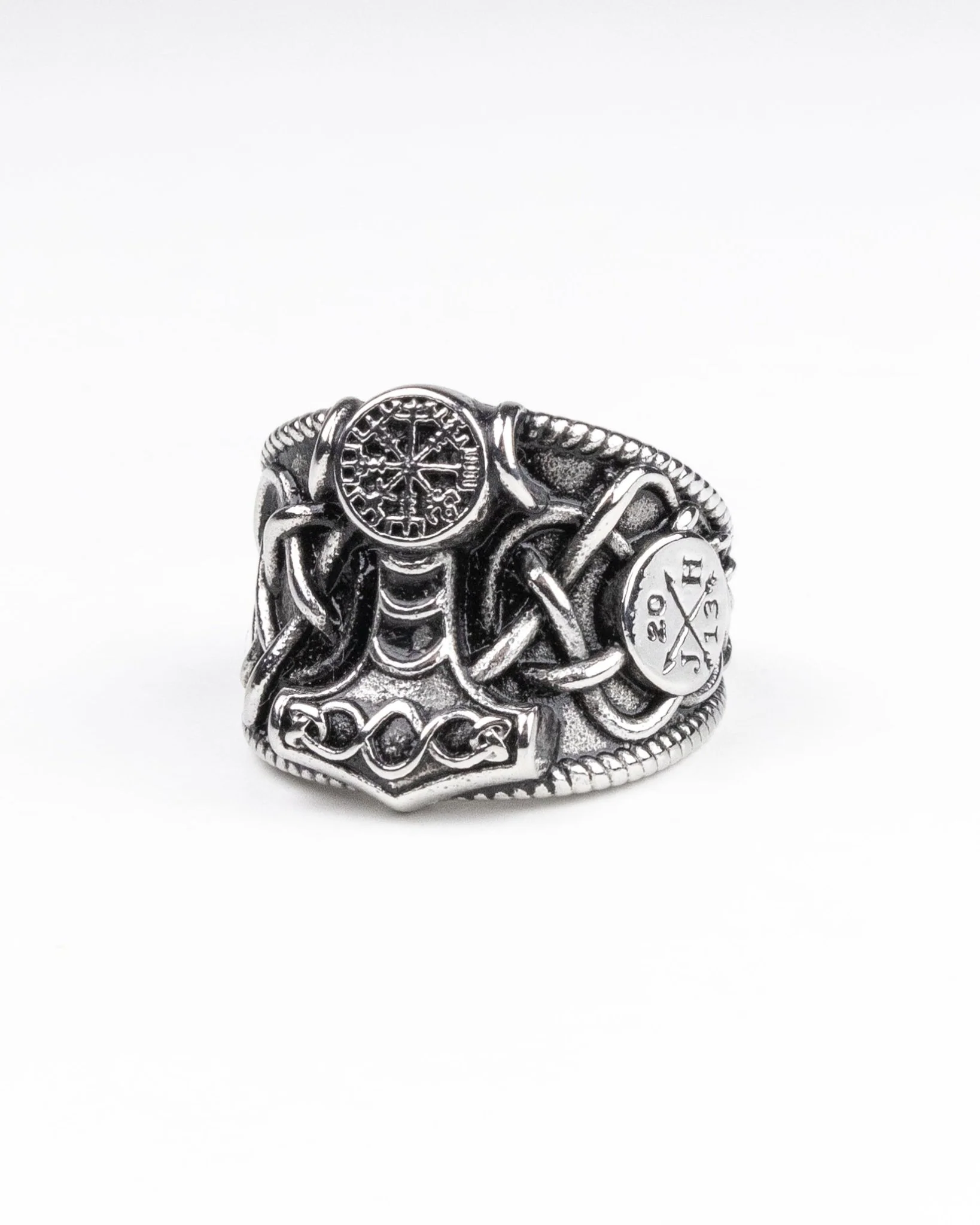Jernhest - Bror Ring Silver