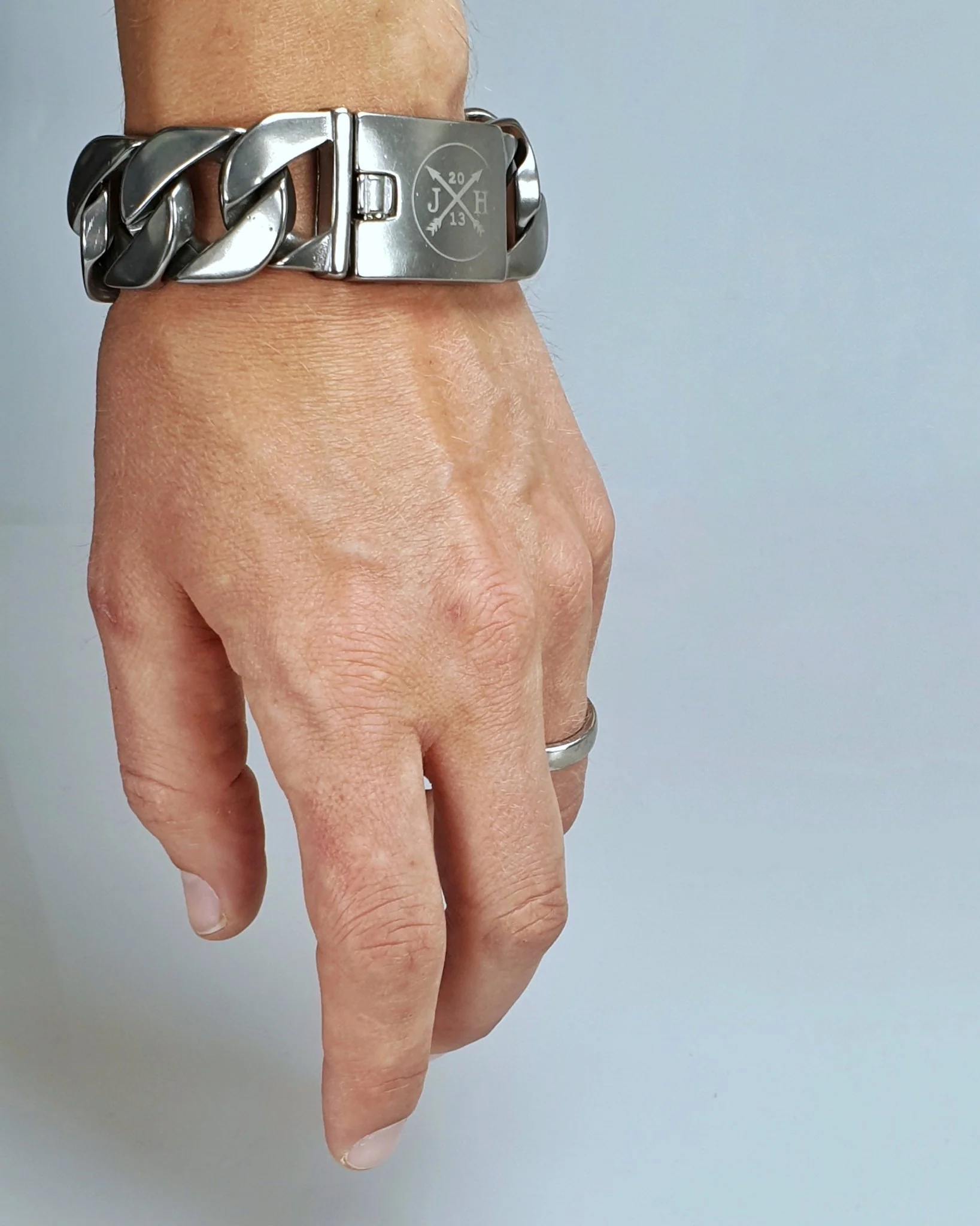 Jernhest - Bruze Silver Armband - Image 4
