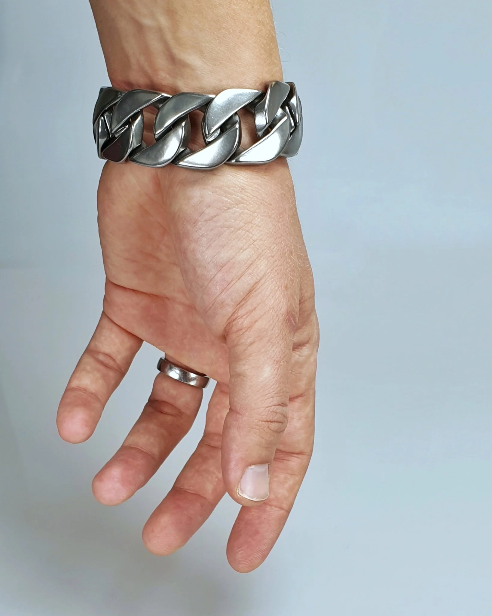 Jernhest - Bruze Silver Armband - Image 5