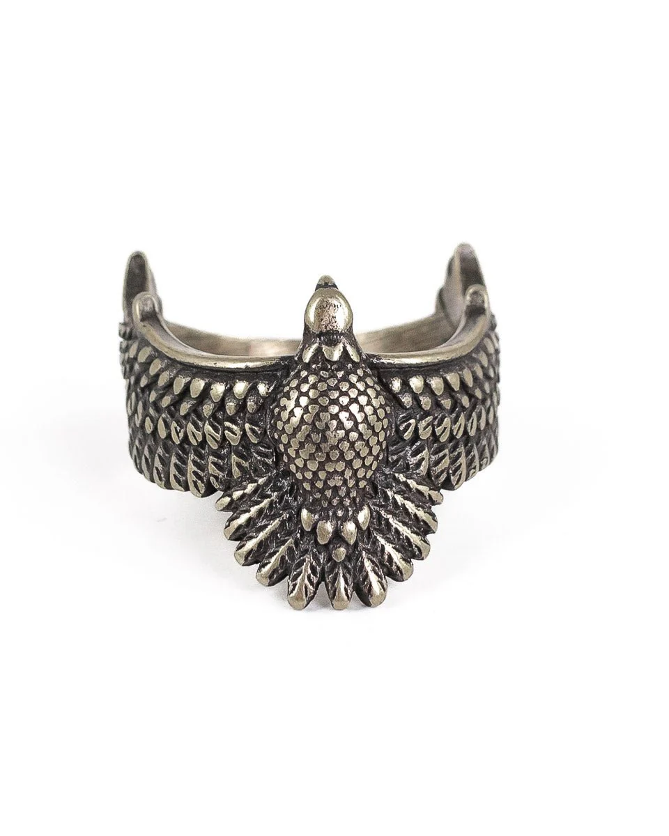 Jernhest - Eddie - Ring Örnmotiv Mässing - Image 2