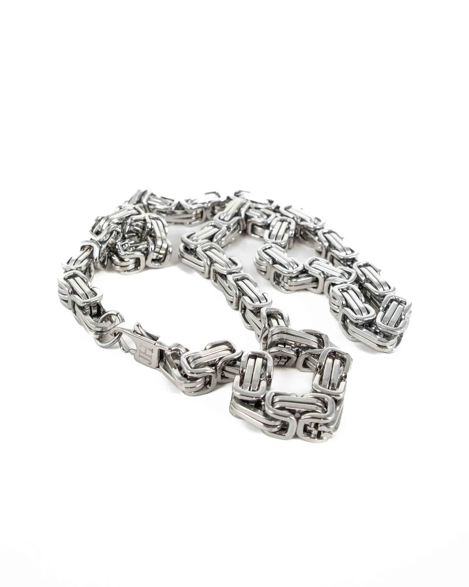 Jernhest - Halsband Kejsarlänk Silver - Osaka - Image 2