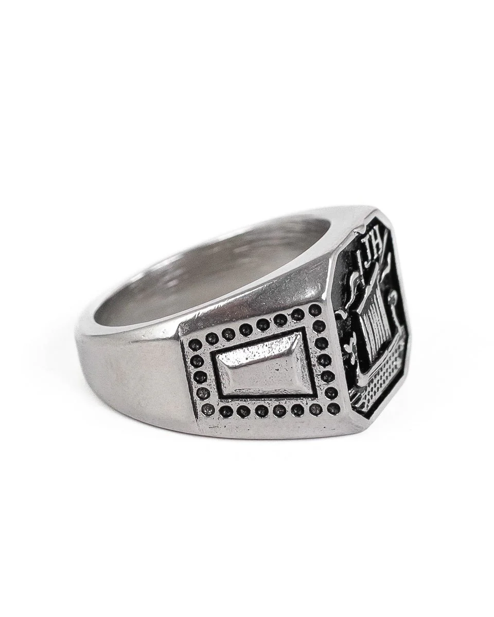 Jernhest - Harald - Ring Vikingaskepp Silver - Image 3