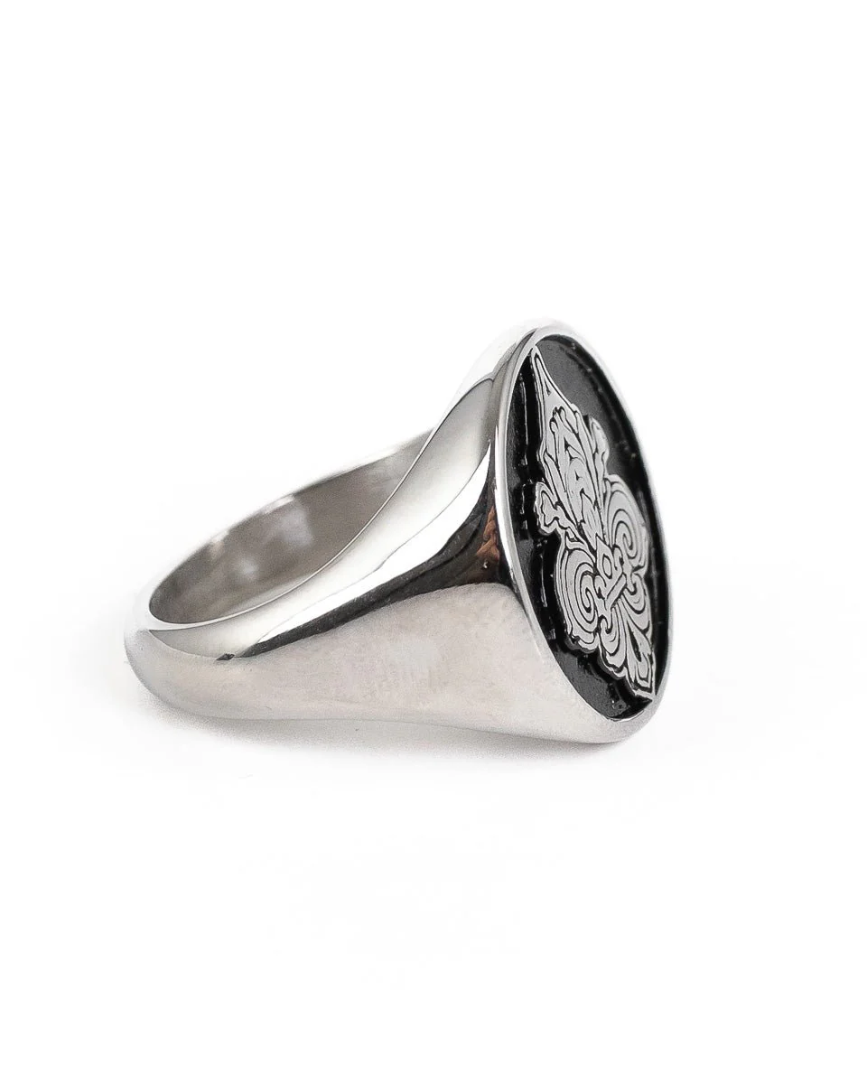 Jernhest - Henry - Ring Fredslilja Silver - Image 3