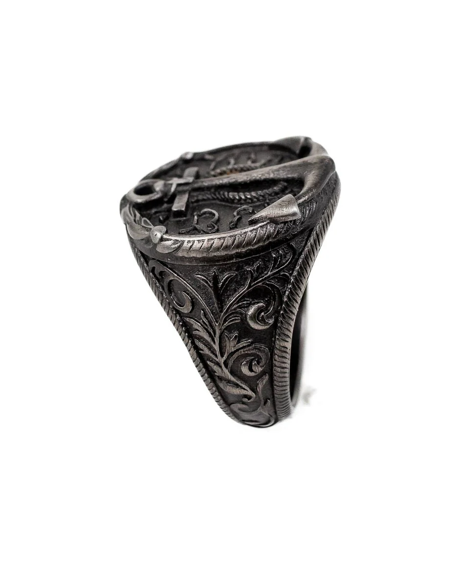 Jernhest - Jasper - Ring Antik Silver - Image 5