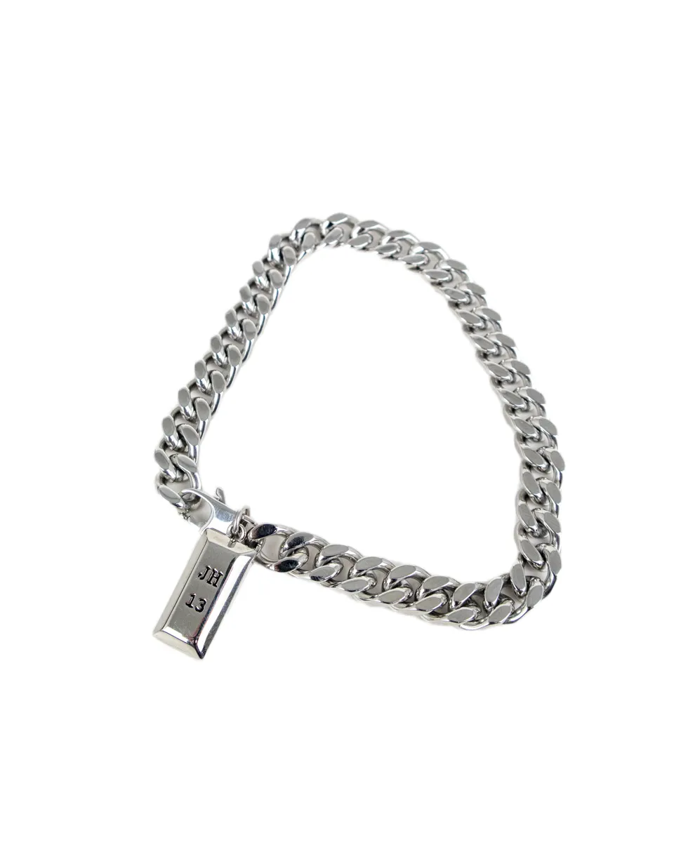 Jernhest - Malte Armband - Pansarlänk - Silver - Image 3