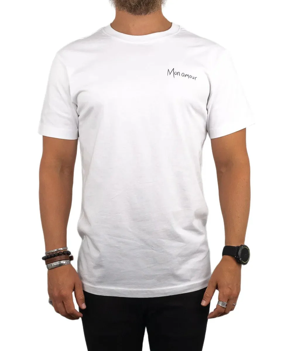 Jernhest - T-shirt - Mon Amour - Vit - Image 3