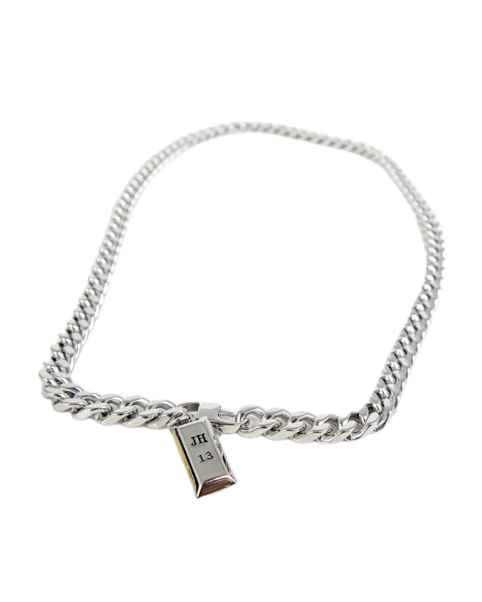Jernhest - Mora Halsband - Pansarlänk - Silver