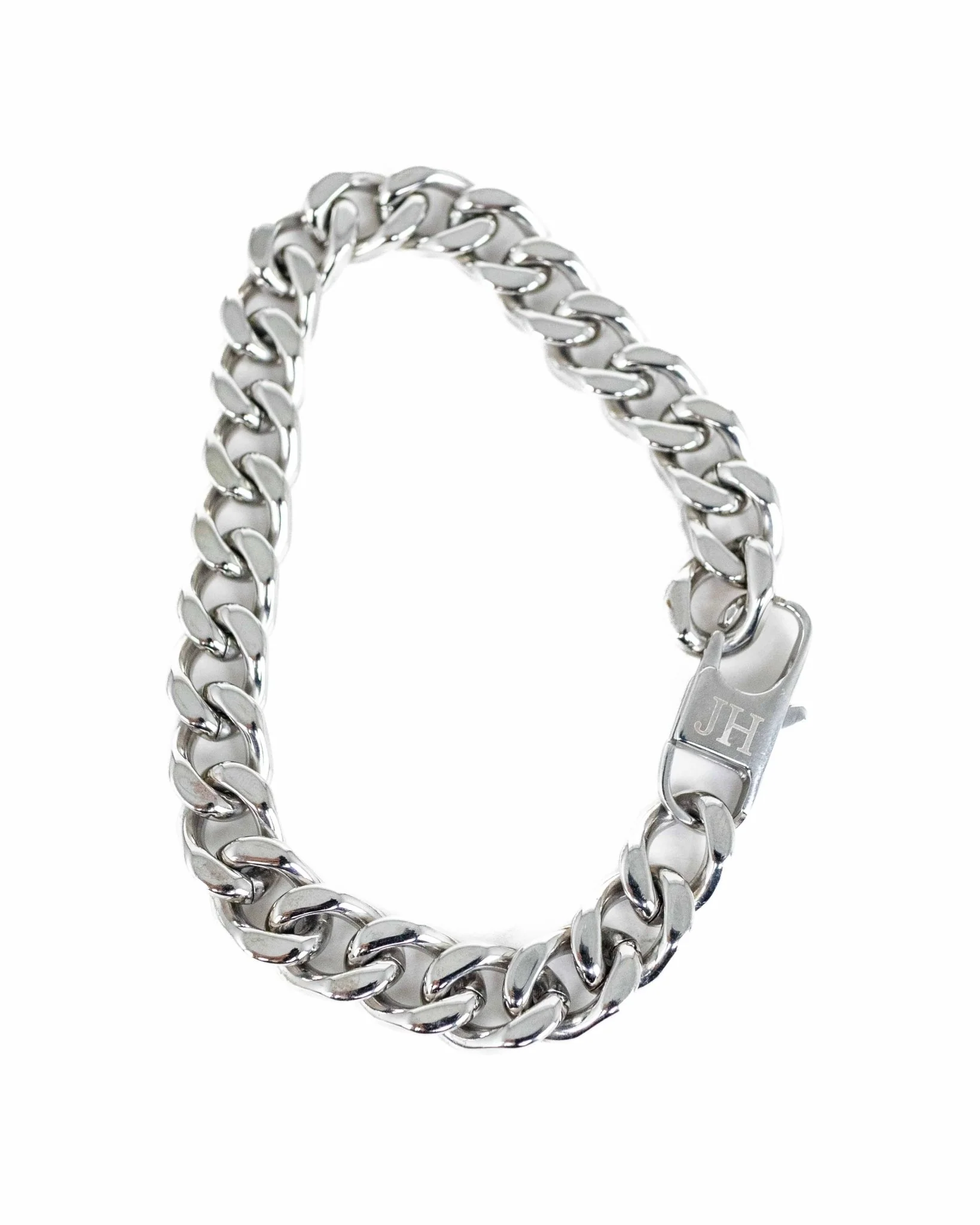 Jernhest - Putte Silver - Armband Pansarlänk