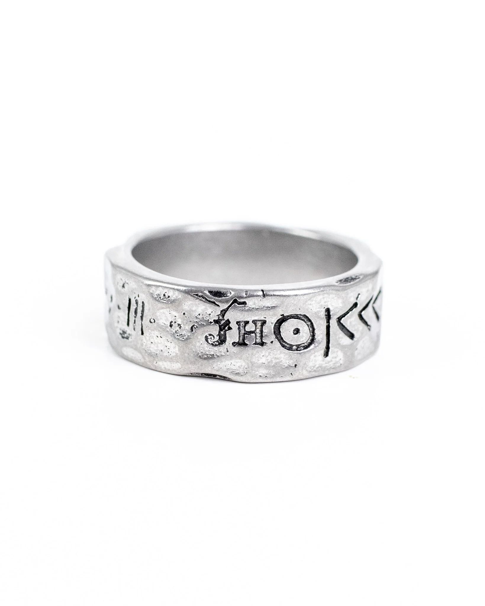 Jernhest - Ring Med Symboler - Fred - Image 3