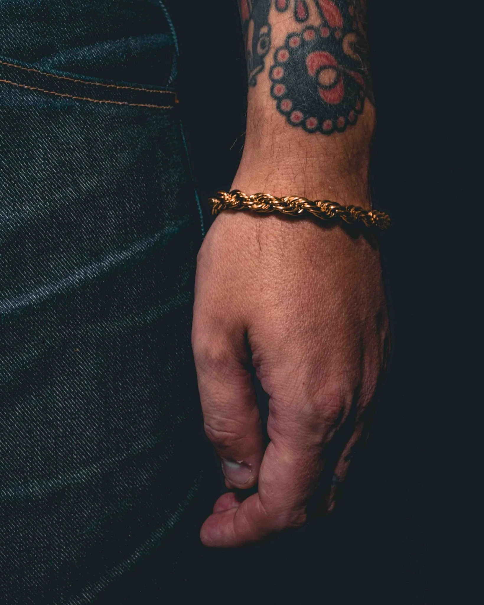 Jernhest - Snoddas Guld - Armband Cordell kedja - Image 3