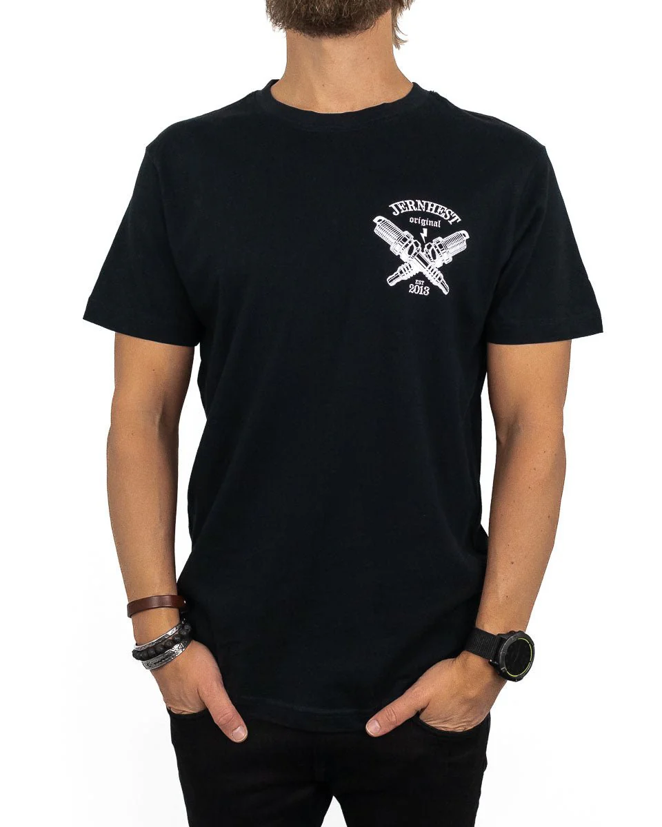 Jernhest - Spark Tee Black - Image 2