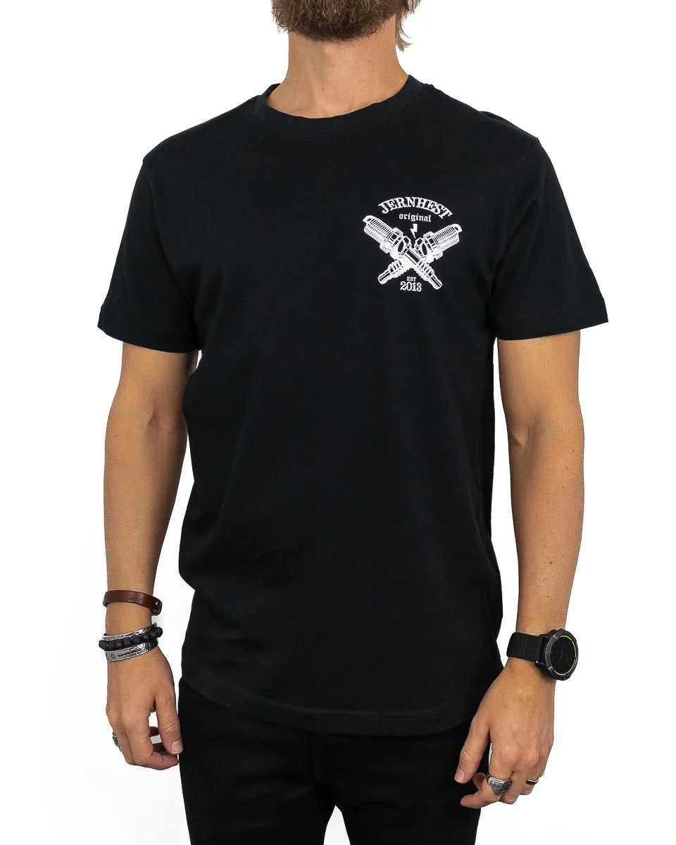 Jernhest - Spark Tee Black - Image 3