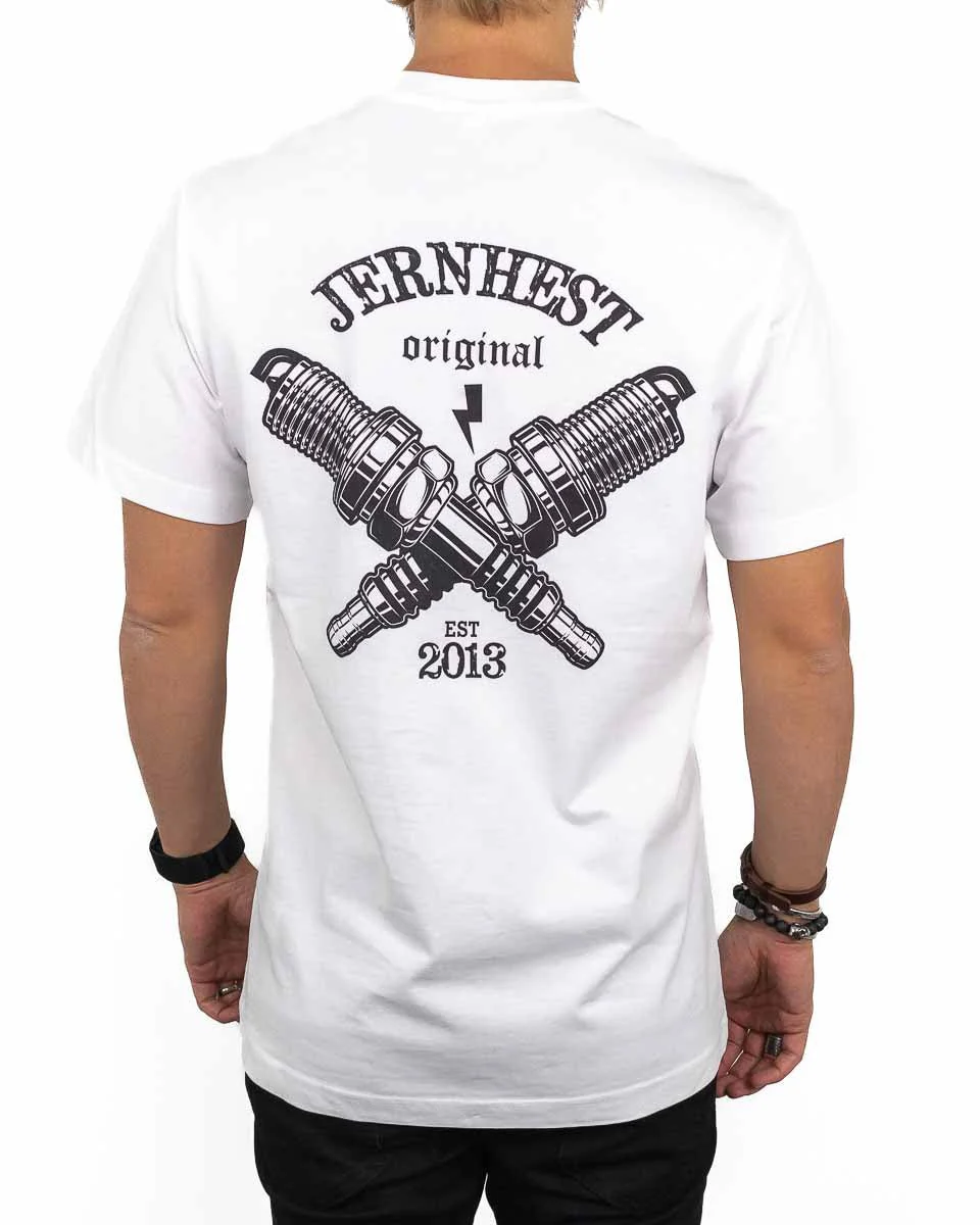 Jernhest - Spark Tee White