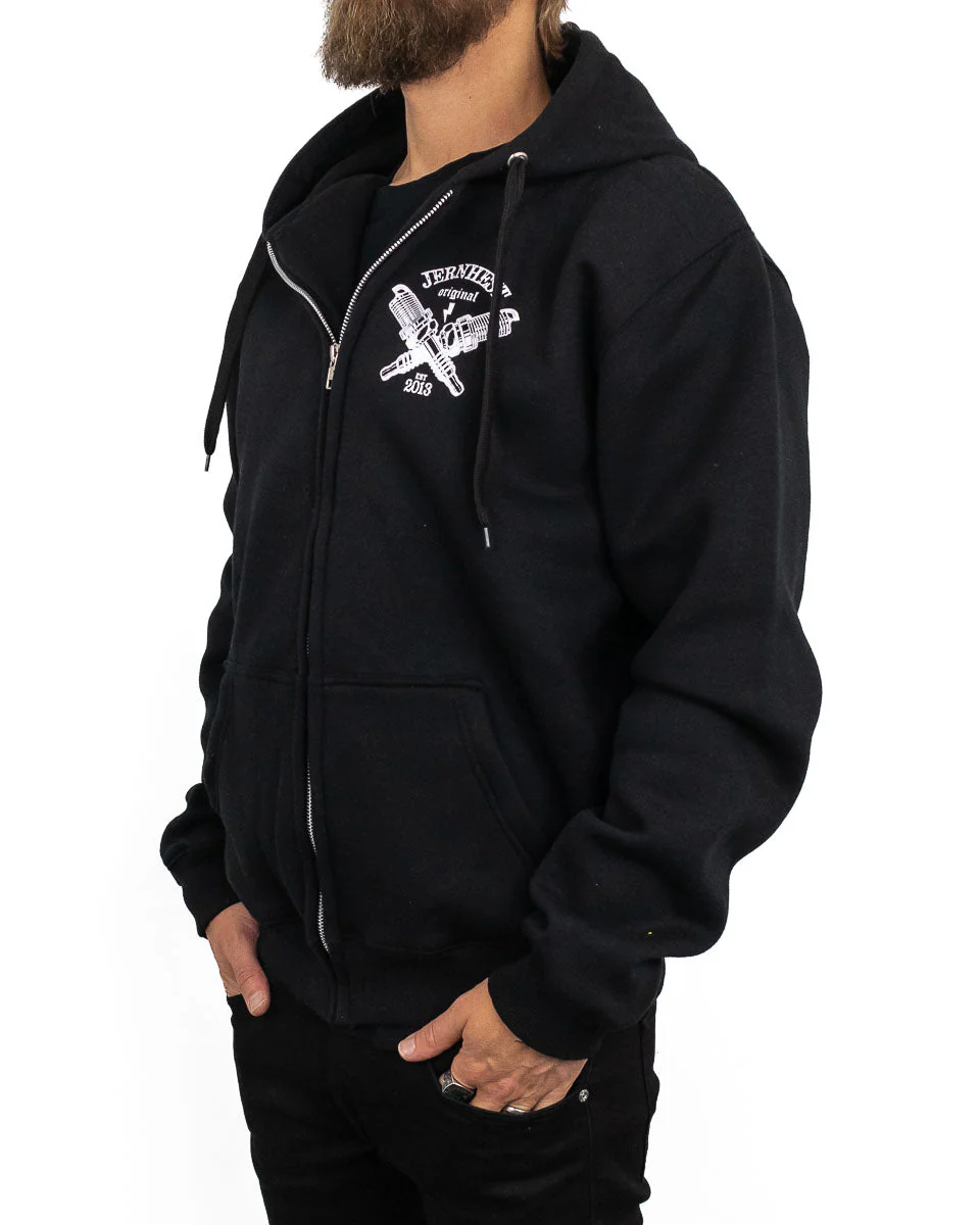 Jernhest - Spark Zip Hood Black - Image 3
