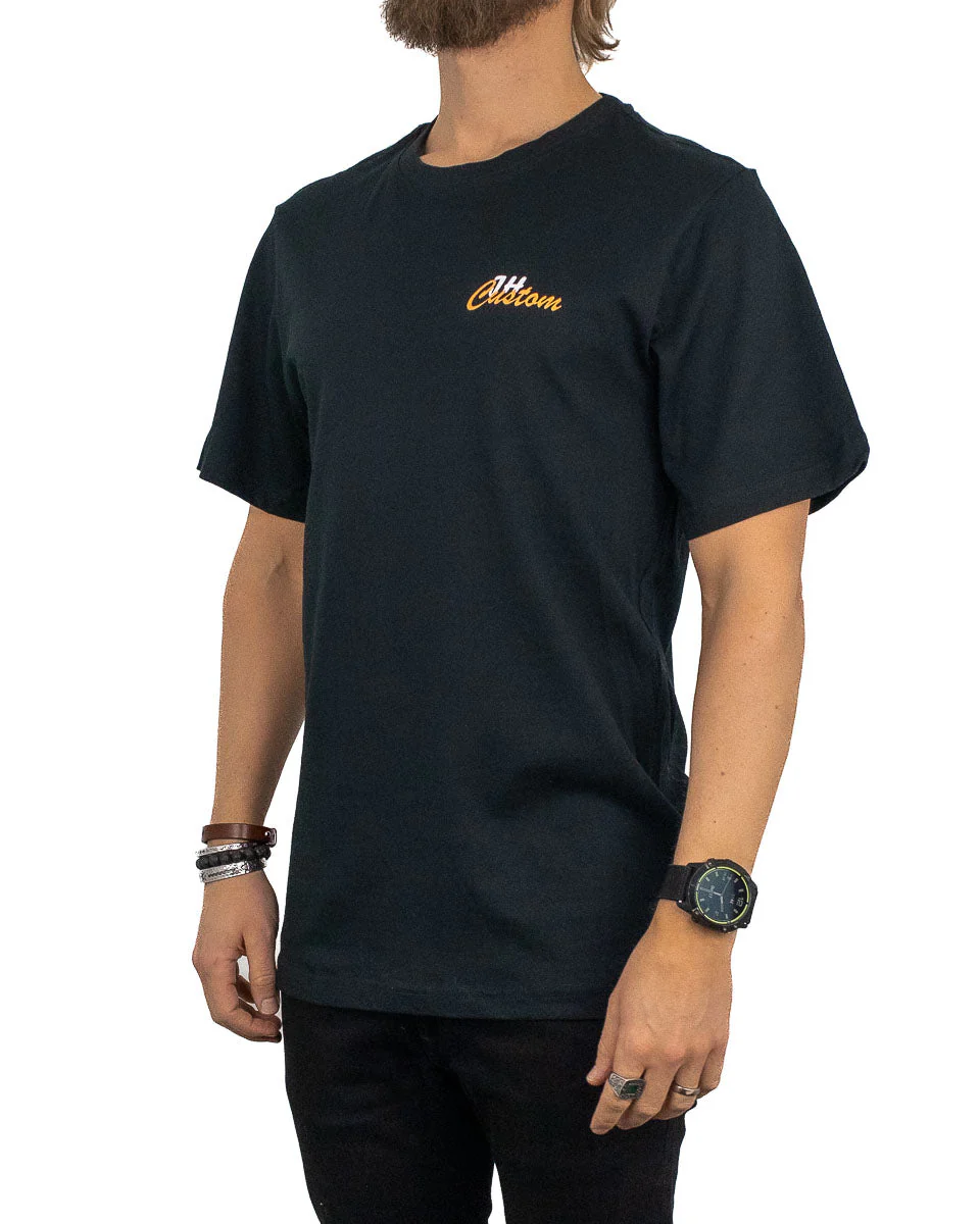 Jernhest - T-shirt Hot Rod Svart - Custom CA - Image 4