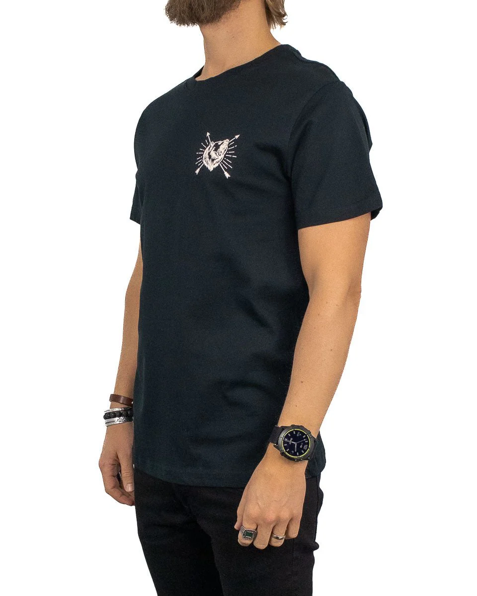 Jernhest - T-shirt m Björn Svart - Bear Spirit - Image 3