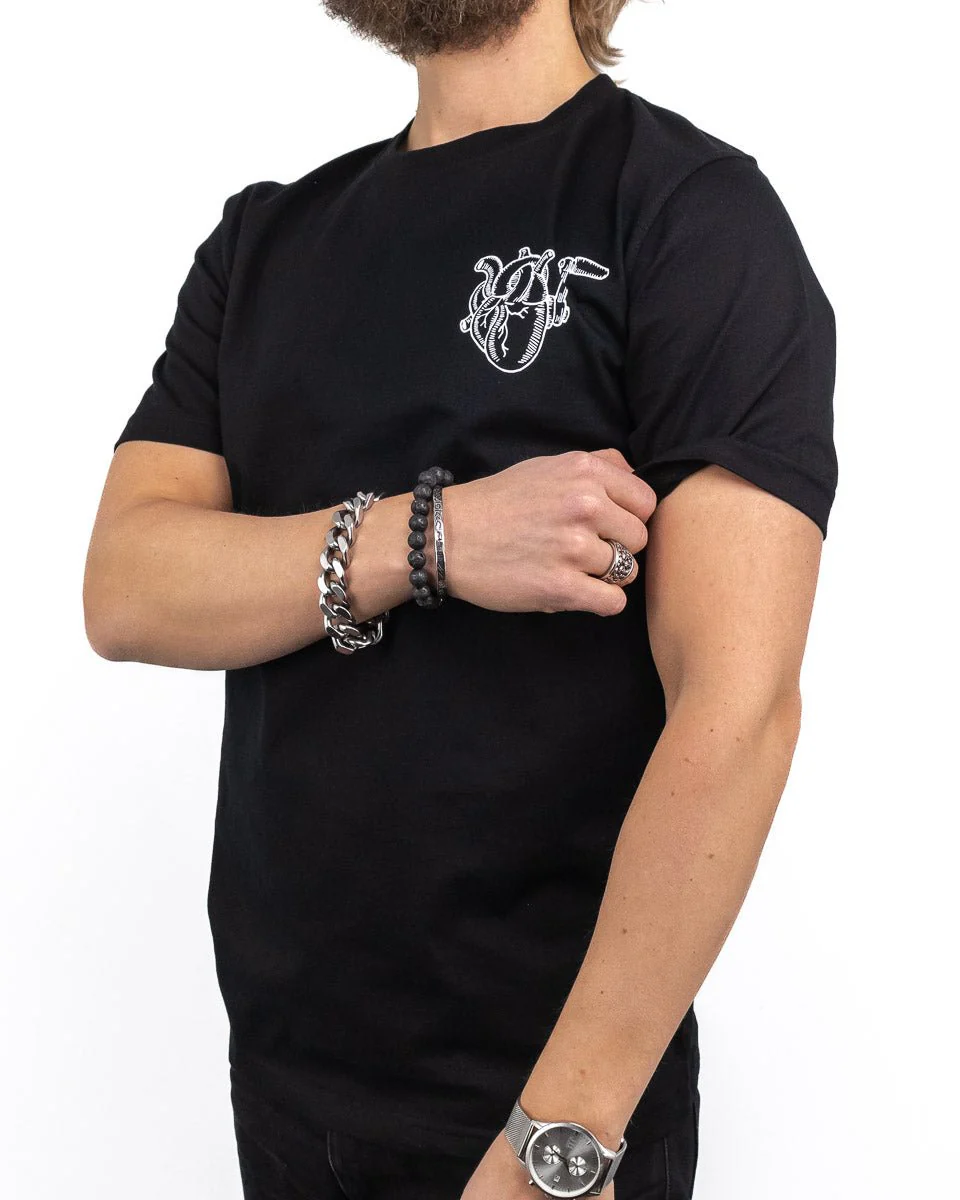 Jernhest - T-shirt Svart - Kickstart Tee - Image 2