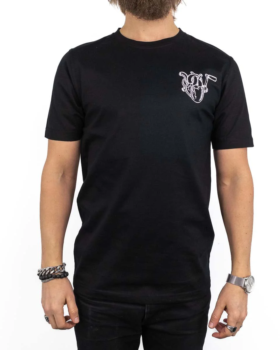 Jernhest - T-shirt Svart - Kickstart Tee - Image 3