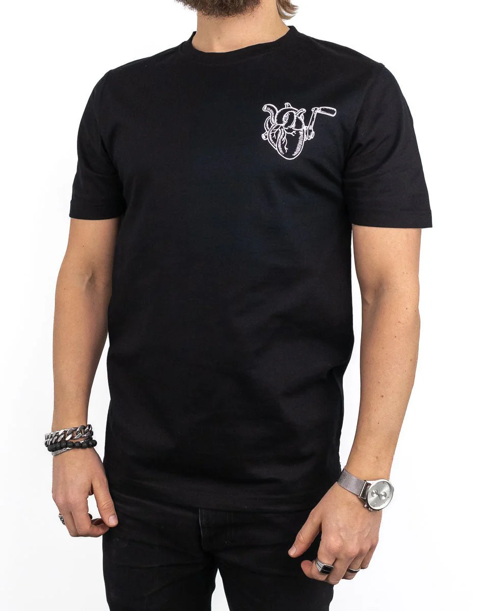 Jernhest - T-shirt Svart - Kickstart Tee - Image 4