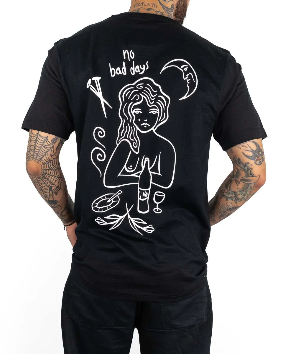 Jernhest - T-shirt Svart - Vino