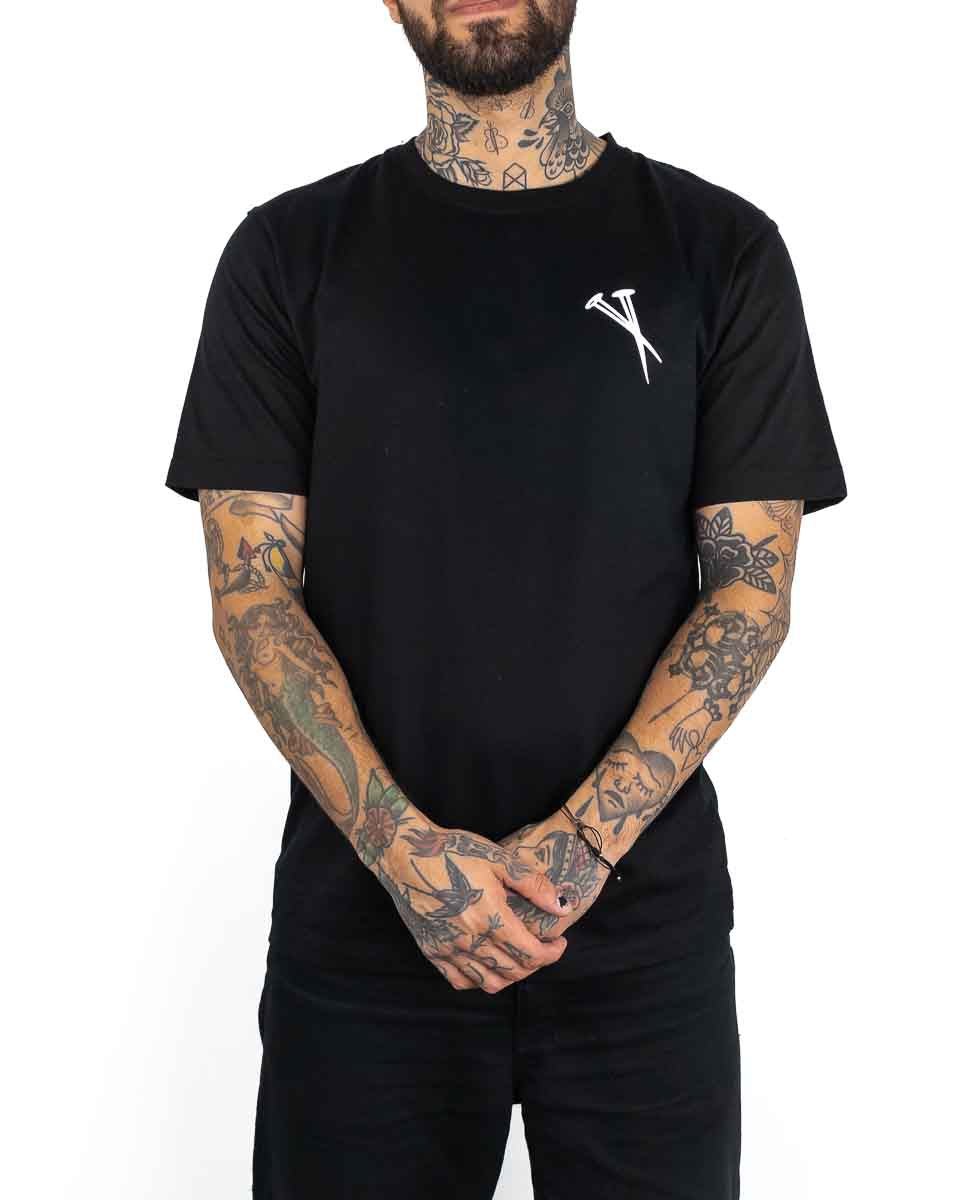 Jernhest - T-shirt Svart - Vino - Image 3