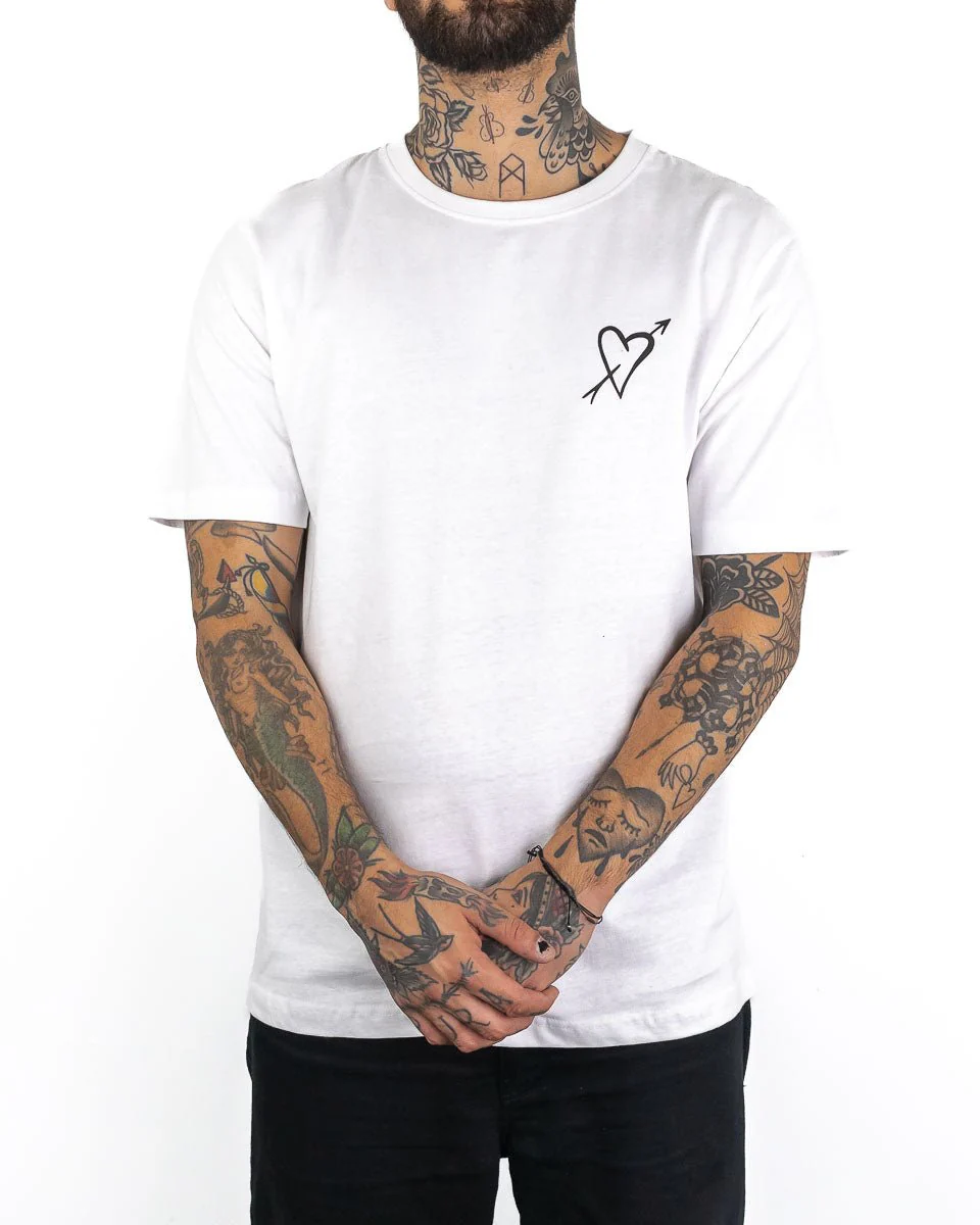 Jernhest - T-shirt Vit - So Sorry - Image 2