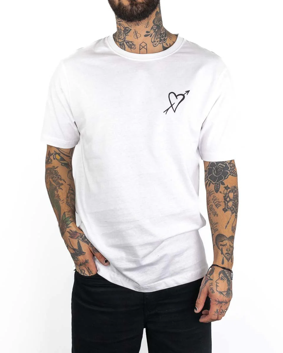 Jernhest - T-shirt Vit - So Sorry - Image 3