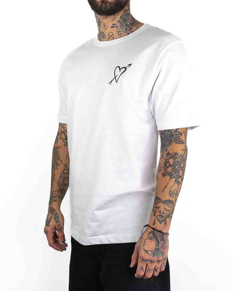 Jernhest - T-shirt Vit - So Sorry - Image 4