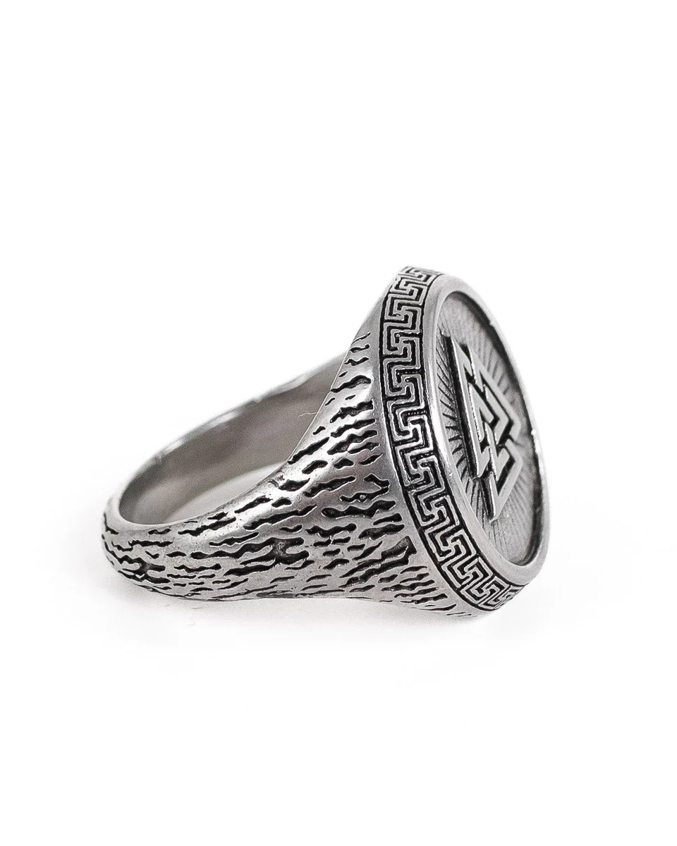 Jernhest - Valter - Ring Valknut Silver - Image 3