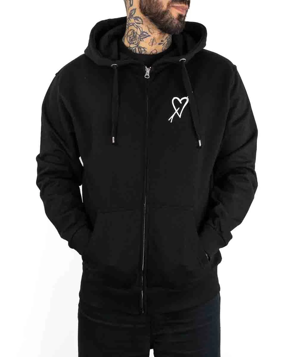 Jernhest - Zip Hood Svart - So Sorry - Image 3