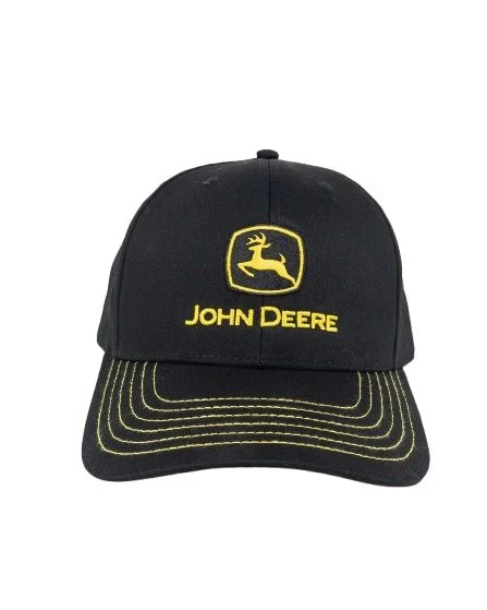 John Deere - Keps - Original Logo - Svart/Gul - Image 2