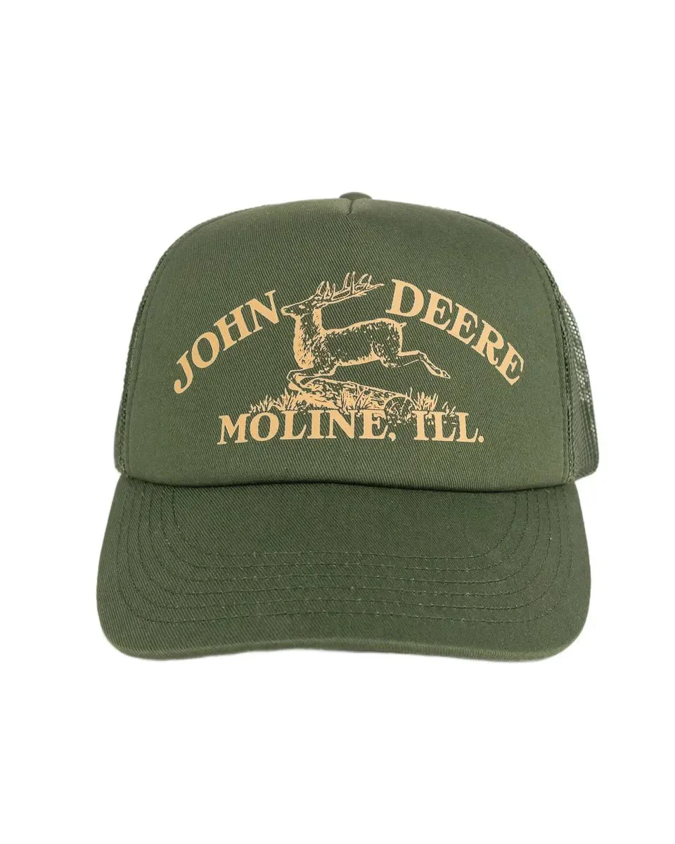 John Deere - Vintage Printad JD Logo TM - Mörkgrön - Image 2