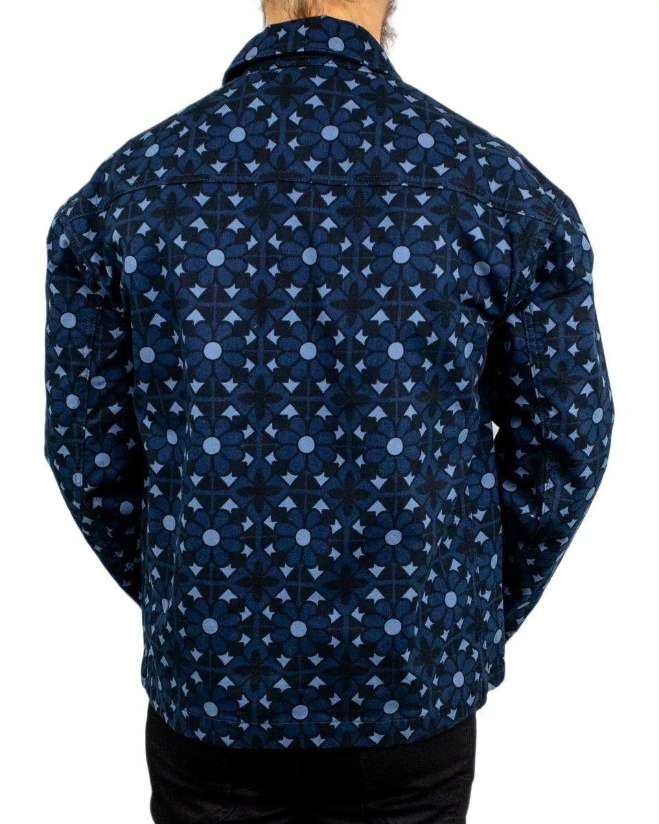Lee - Jacka med Mönster - Geo Print - Blå - Image 3