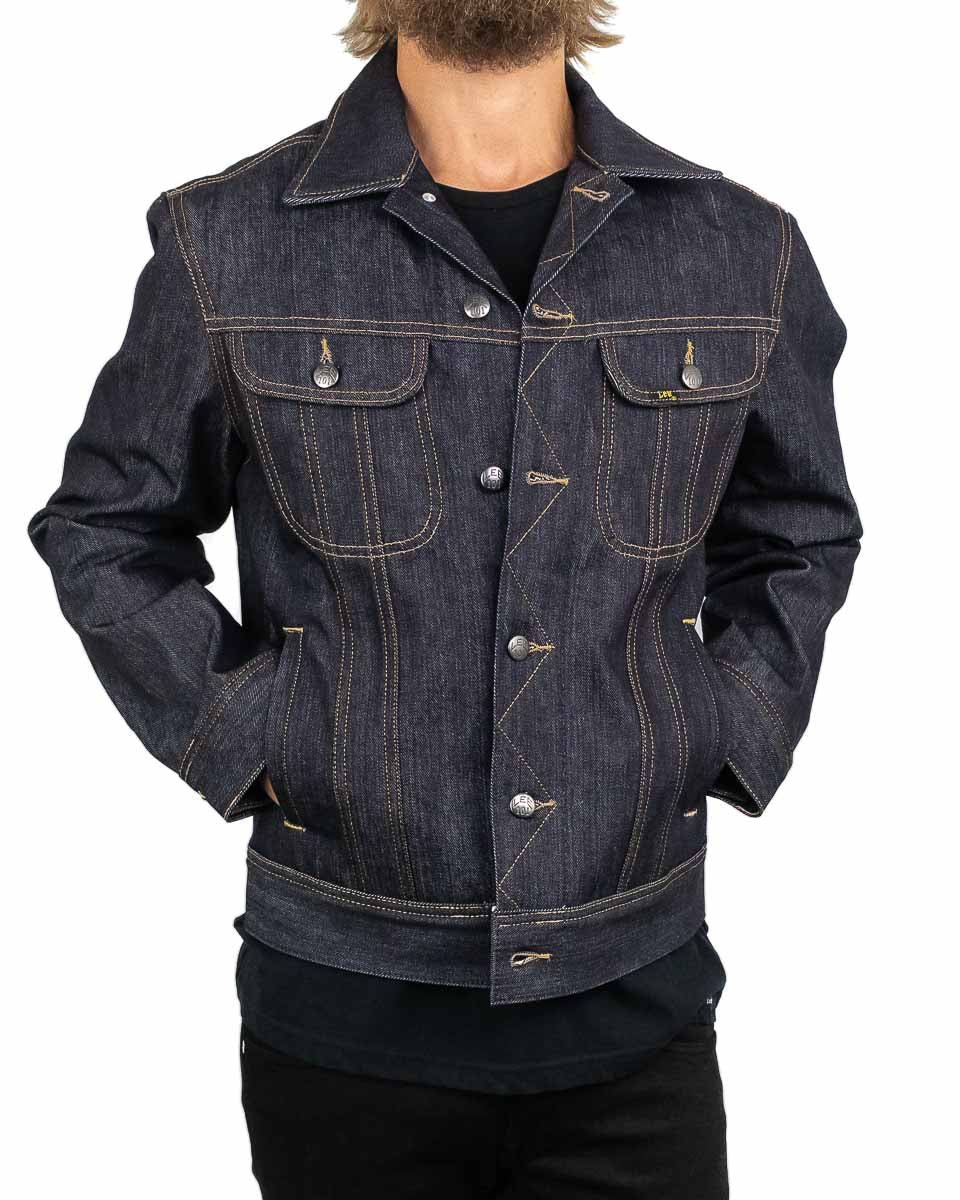Lee Jeans - 101 Jeansjacka otvättad - Rider Jacket Dry - Image 5