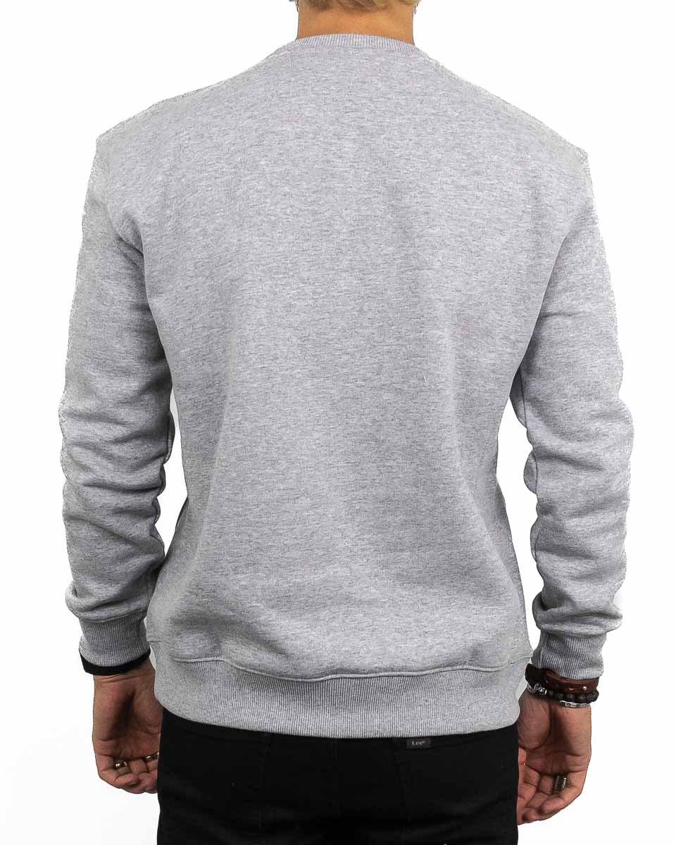 Lee Jeans - Sweatshirt Grå - Plain Crew - Image 4
