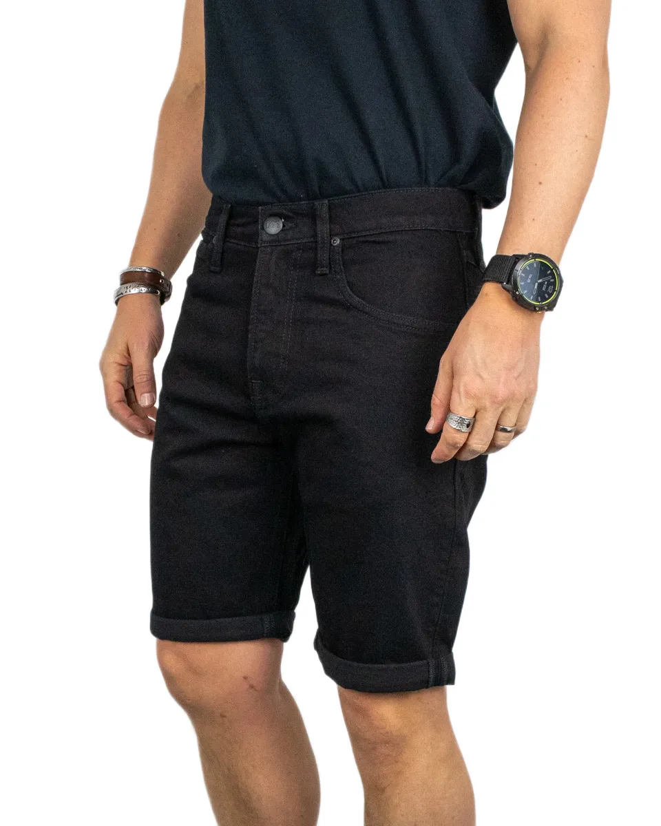 Lee - Jeansshorts - Clean 5 Pocket - Svart - Image 2