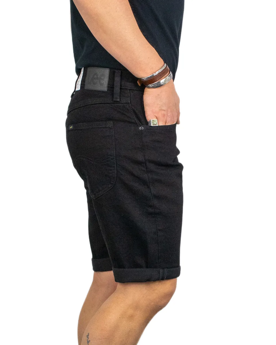Lee - Jeansshorts - Clean 5 Pocket - Svart - Image 4