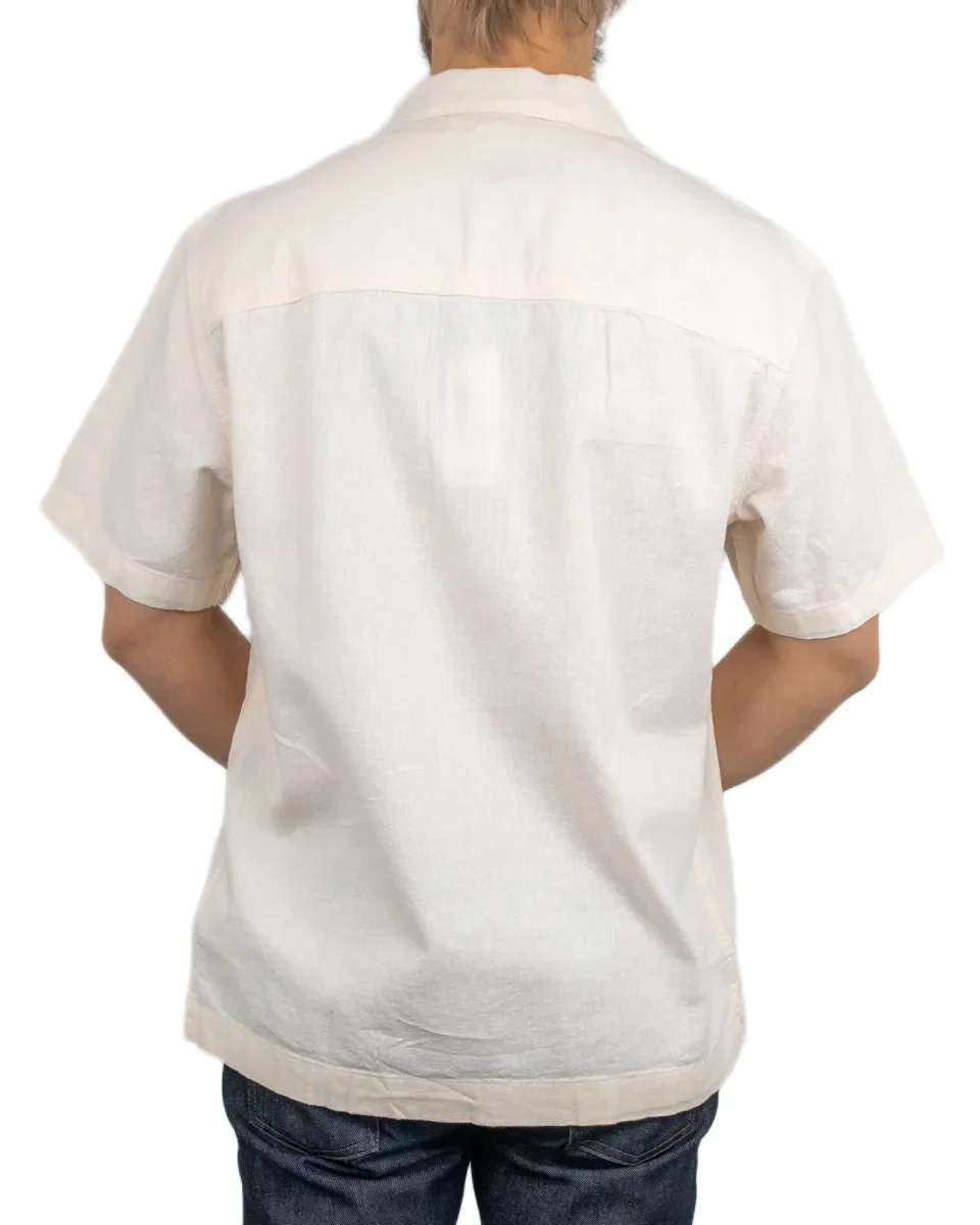 Lee - Kortärmad Skjorta - Camp Shirt - Beige - Image 3