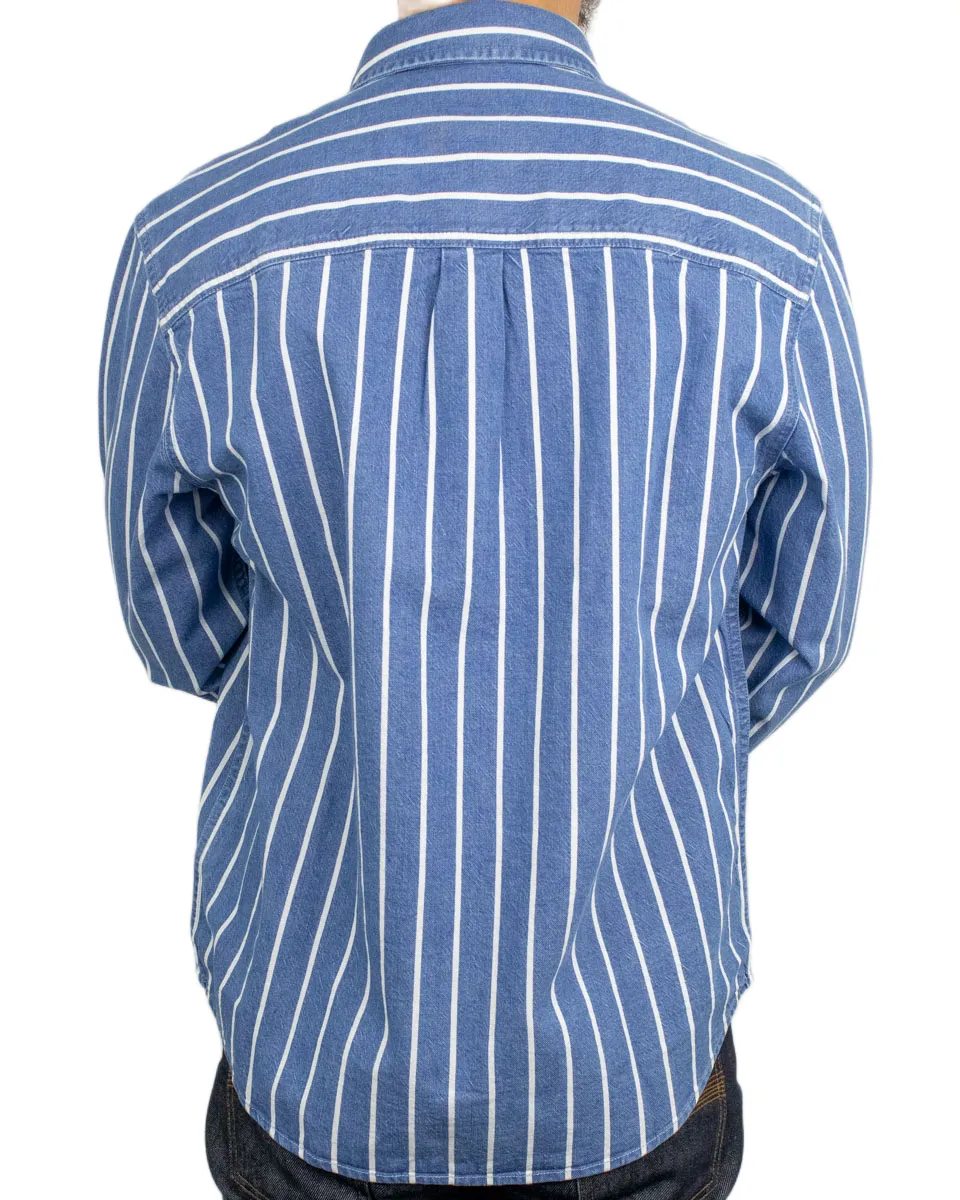 Lee - Skjorta - Button Down stripe - Blå - Image 3