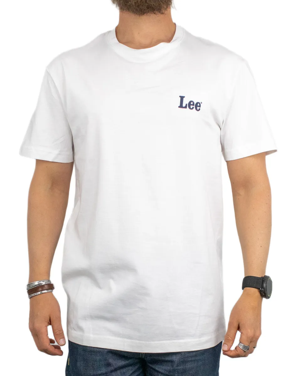 Lee - T-Shirt - Good Day - Vit - Image 2