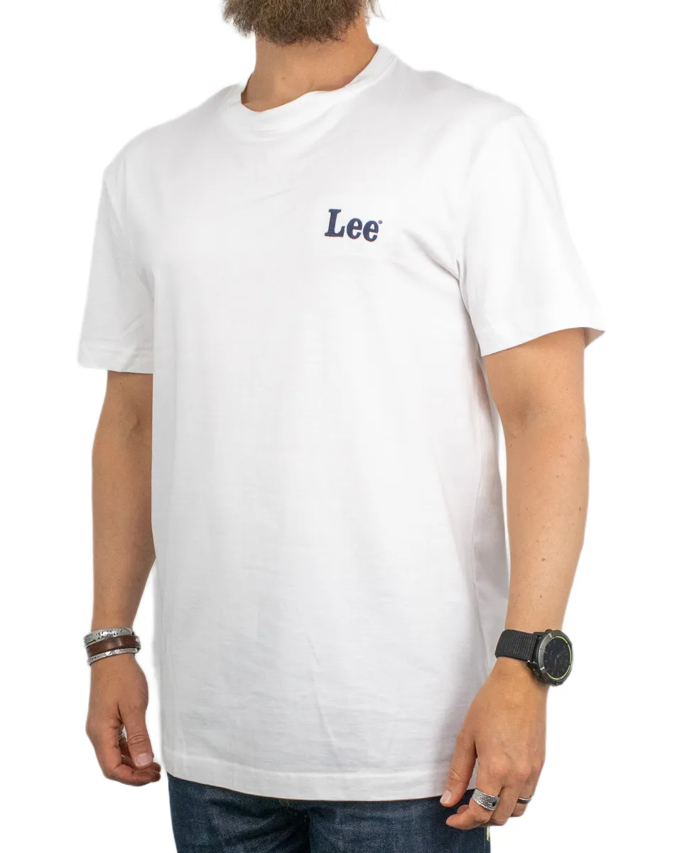 Lee - T-Shirt - Good Day - Vit - Image 3