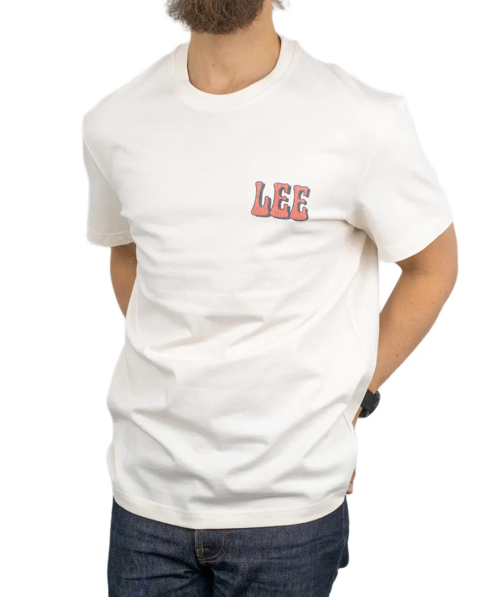 Lee - T-Shirt - Vinyl Shop - Natural - Image 2