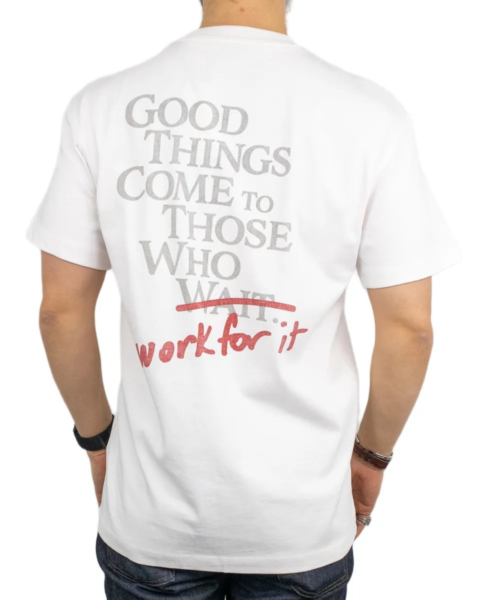 Lee - T-Shirt - Work For it - Vit - Image 2
